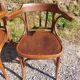 4 Baumann armchairs in bent wood