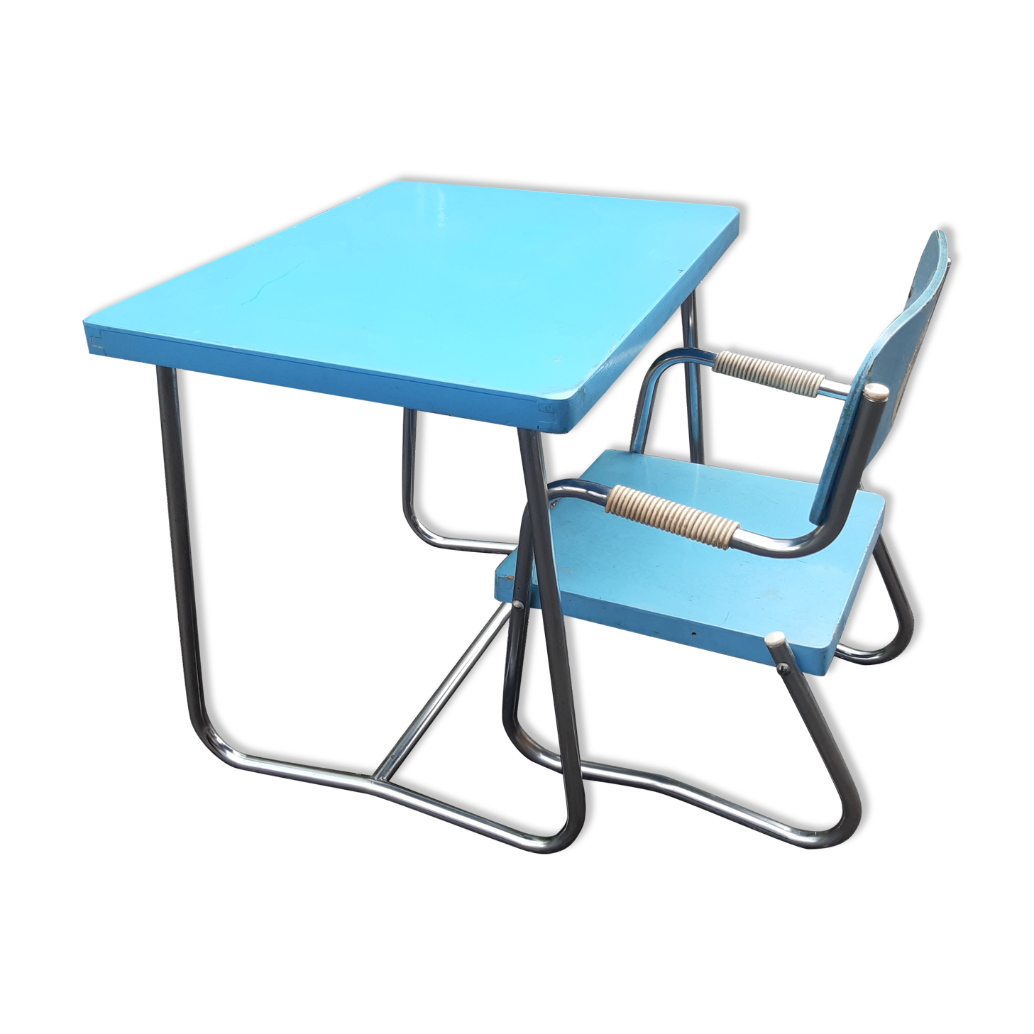 Children's desk and his chair 1960
