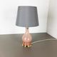 Murano glass "rose" table desk light Cenedese Vetri 1960s