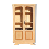 Vintage art deco glass cabinet