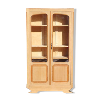 Vintage art deco glass cabinet