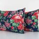 Set of 2 vintage Turkish cushion covers 56x41 cm
