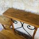 Vintage oak freestanding shelf, Circa 60s
