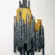 Brutalist Wall Lamp By Marcel Fantoni, Italy, 1960S