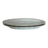 2 white porcelain ramekins