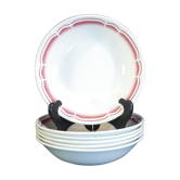 Set de 6 assiettes creuses Badonviller