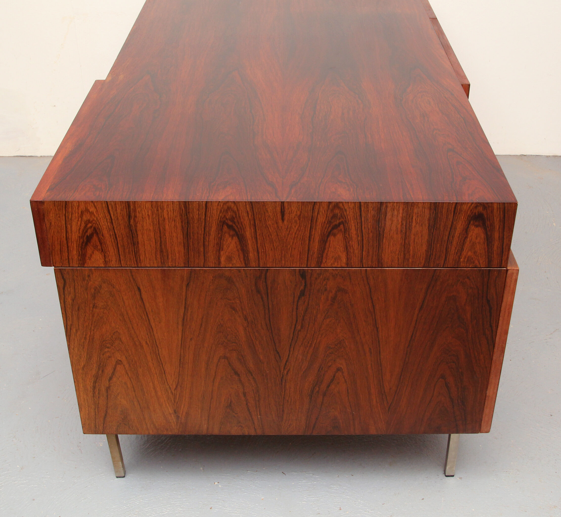 1970s desk in rosewood