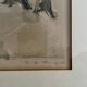 Original engraving signed Wagner, quais de Seine Paris