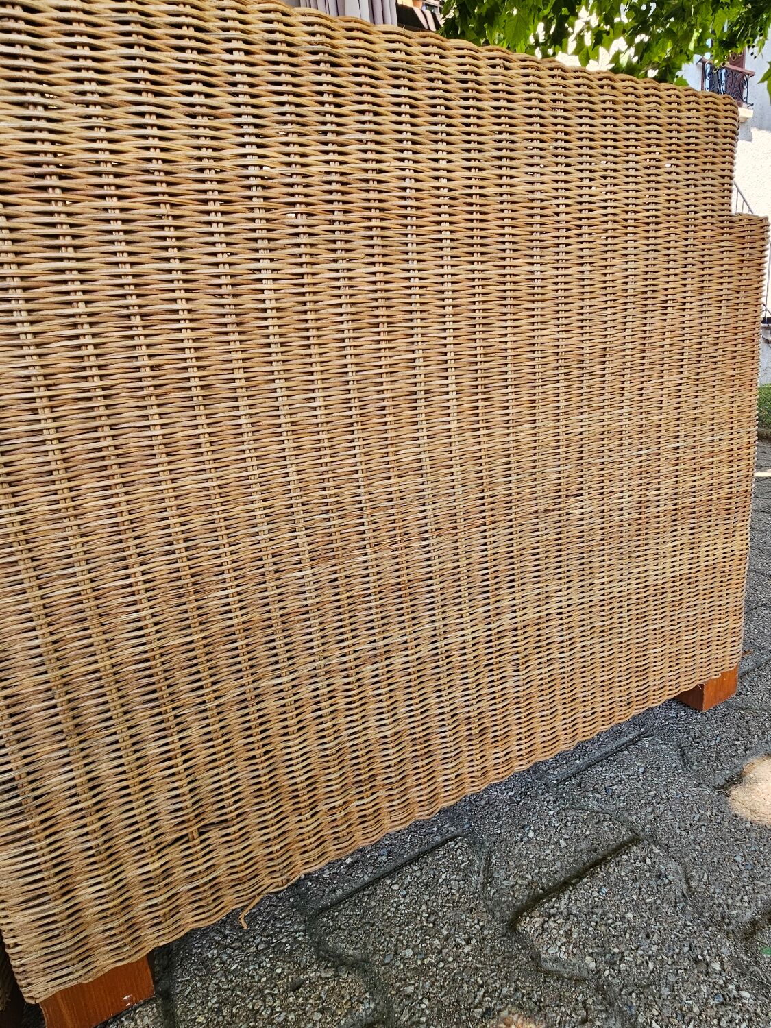 Wicker sofa