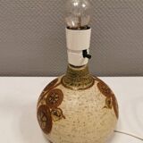 Ceramic table lamp from Danish Søholm 1970s.
