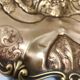 Vintage chiseled and embossed cast bronze centerpiece bowl, Italy