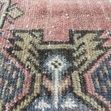 Vintage turkish pastel rug 99 x 52cm