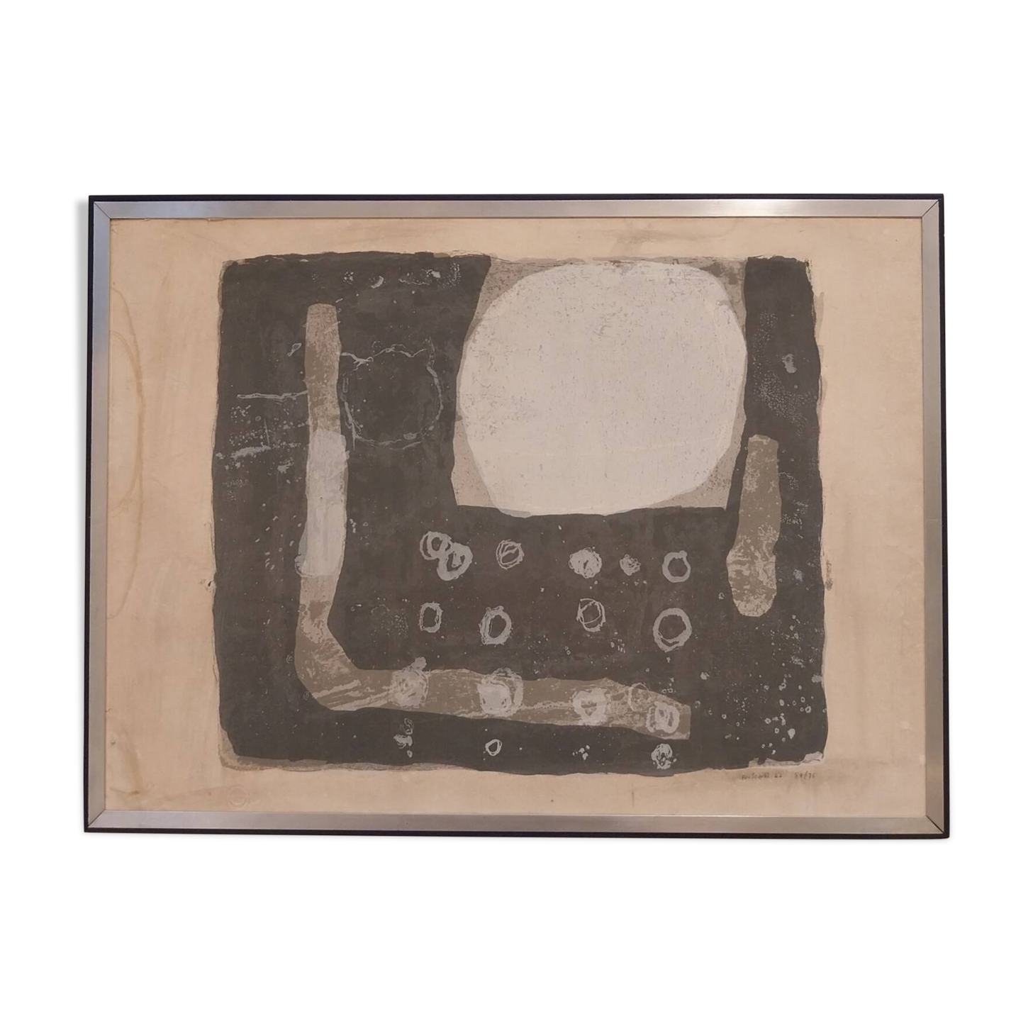 Lithograph cuwer prints of the work Barra by William Scott