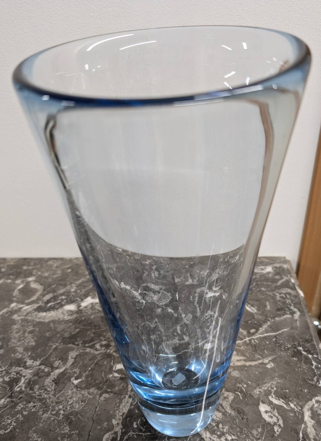 Per Lütken blue glass vase