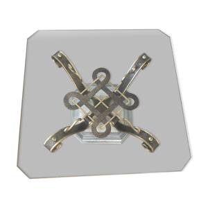 Table de salon piètement - marbre