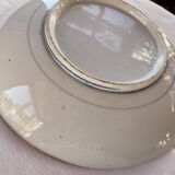 2 large Japanese plates with rare “Inban” decoration