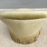 Driver toad velvet iridescent green chamarrée of fringes