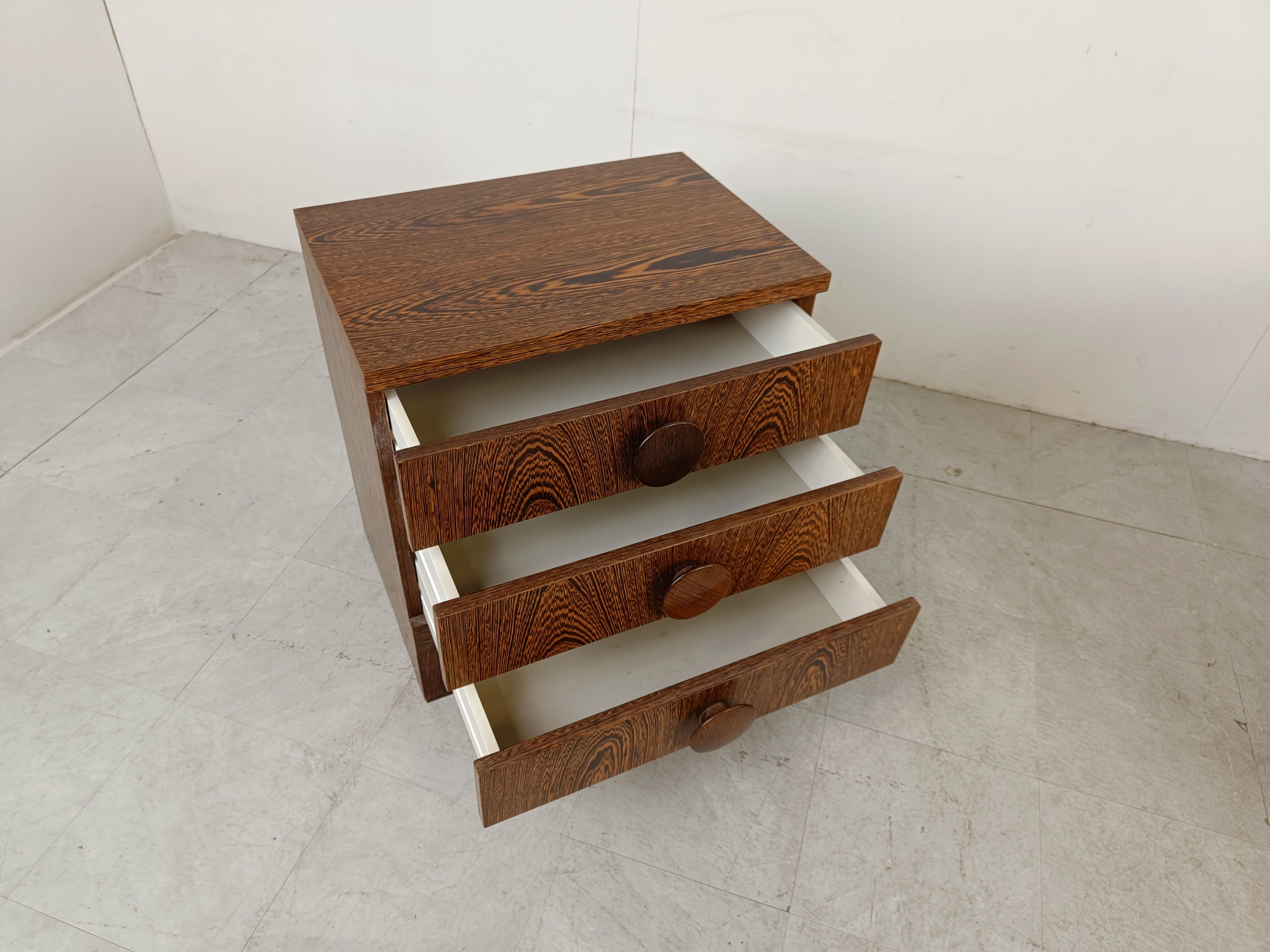 Set of brutalist cabinets, 1970s