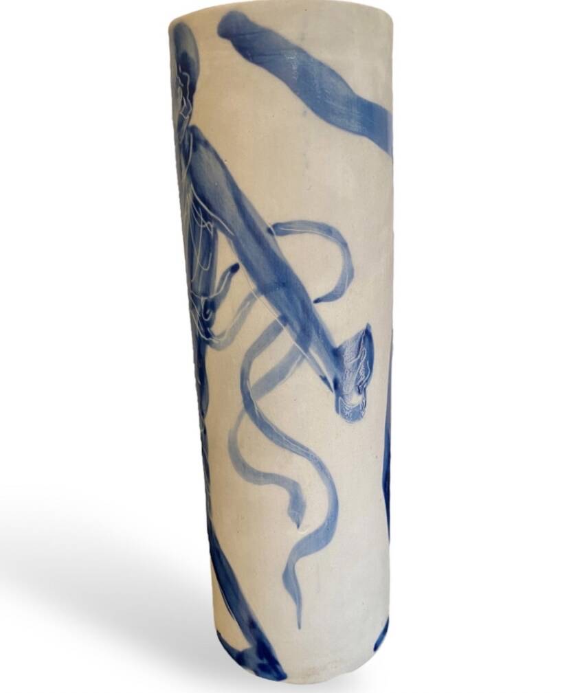 Vase with dancers - silvia radu