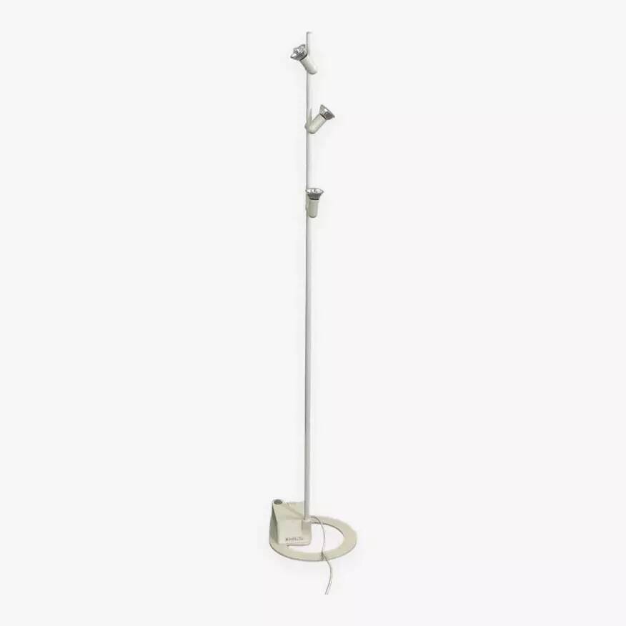 Vintage floor lamp with dimmer