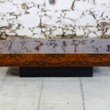 Elm burl coffee table, 1970