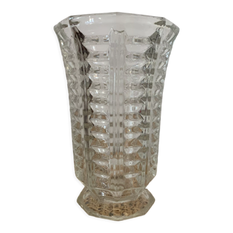 Vase en verre ancien