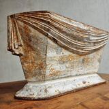 Antique cast iron jardinière French Art Nouveau