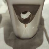 Vintage French large coffee pot in light green ceramic