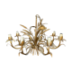 Golden chandelier