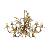 Golden chandelier