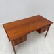 1960s vintage mid-century Danish design teak writing desk