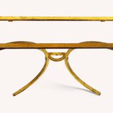 Gold Metal Console by Robert Thibier