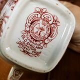 Collection of 3 milk jars in faience