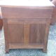 Commode de toilette coiffeuse dite de chemin de fer 1900 art déco