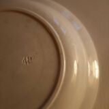 Digoin Art Deco Oxford-style deep dish