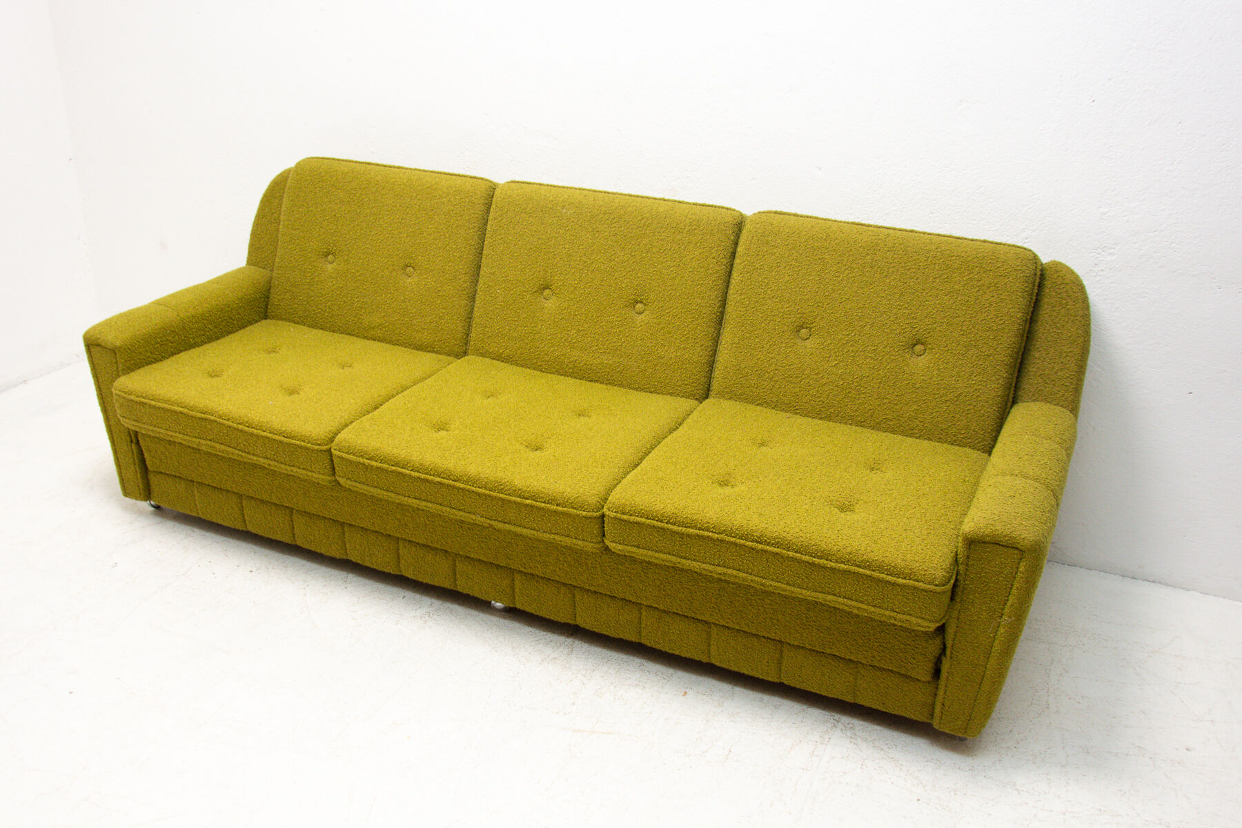 Eastern bloc vintage living room set, Czechoslovakia, 1970