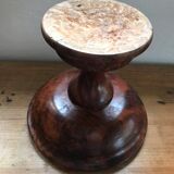 Turned wooden standing cut