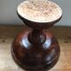 Turned wooden standing cut
