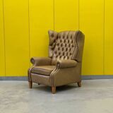 Vintage Handmade Chesterfield Recliner Armchair