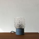 Mid-century blue table lamp, 1960s