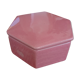 Pink porcelain jewelry box