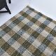 290x190 cm indigo blue mustard kilim carpet, wool made kilim rug.