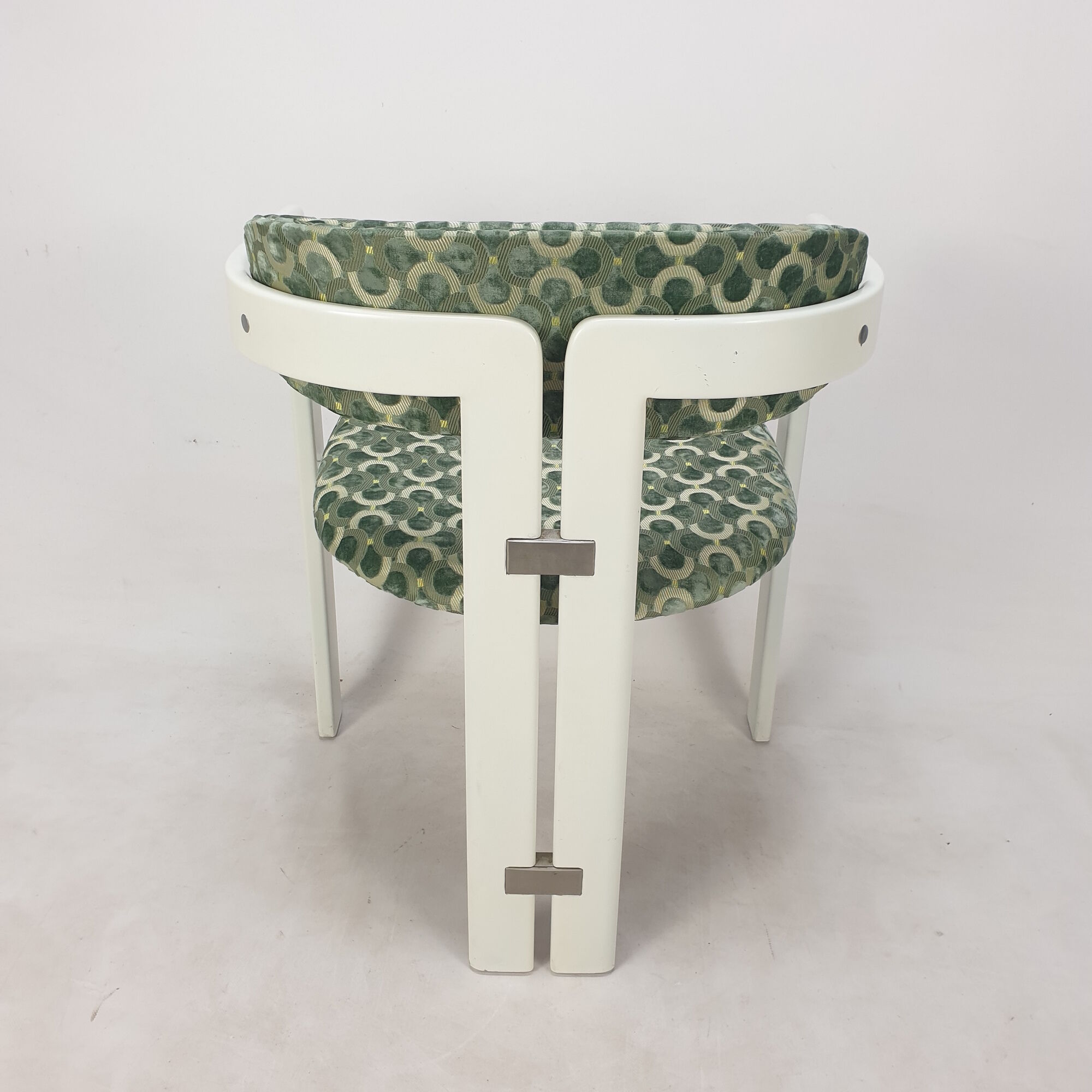 Augusto Savini for Pozzi Set of Four 'Pamplona' Chairs, Italy 1970's