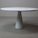 Angelo Mangiarotti ‘M1’ Dining Table in Solid Carrara Marble