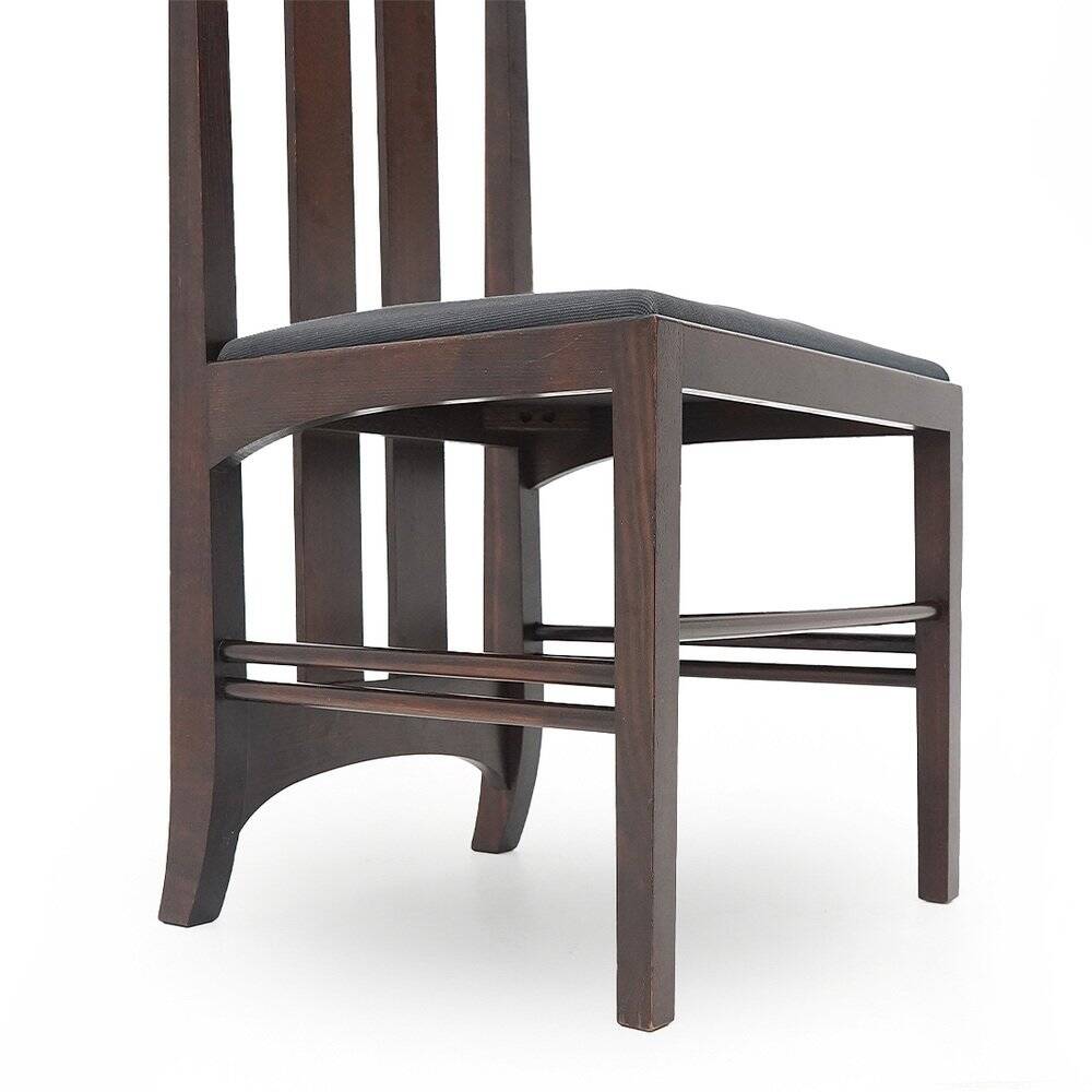 Ingram chairs by Charles Rennie Mackintosh for Cassina, 1980s, set of 6.