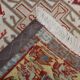 Handwoven Sumakh Kilim Rug, Wool & Silk Tribal Flatweave 103 x 73 cm
