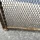 Antique 19th-century fireplace screen, Napoleon III spark guard