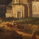 Antique French Oil On Canvas Landscape Painting From The 18th Century