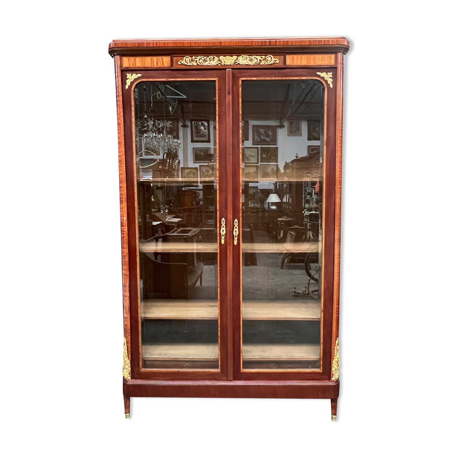 Napoleon III style library