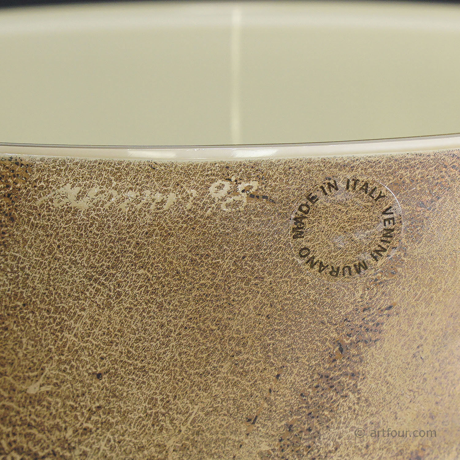 'Regina' vase designed by Rodolfo Dordoni for Venini, Murano